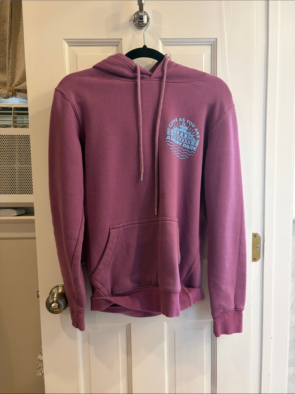 Unbranded Men's Dusty Rose Hoodie Sweatshirt